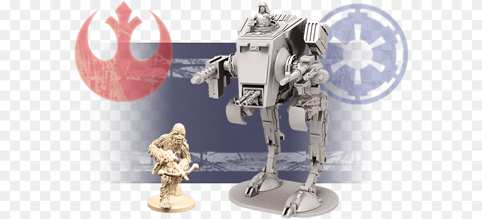 Star Wars Imperial Assault Chewbacca, Person, Robot Free Png