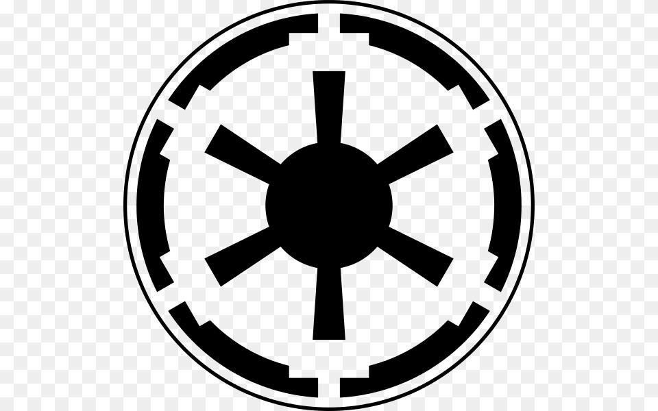 Star Wars Imperial Symbol, Gray Free Png Download