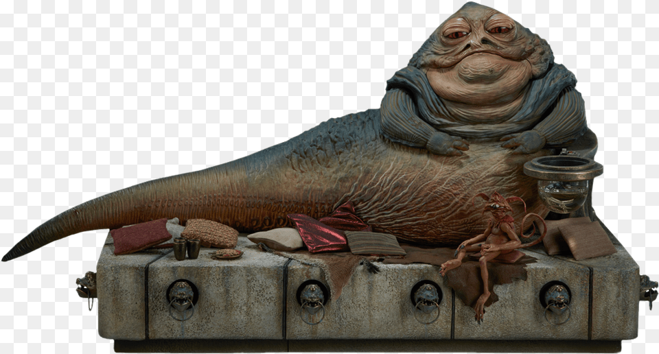 Star Wars Jabba The Hutt And Throne, Person Free Png Download