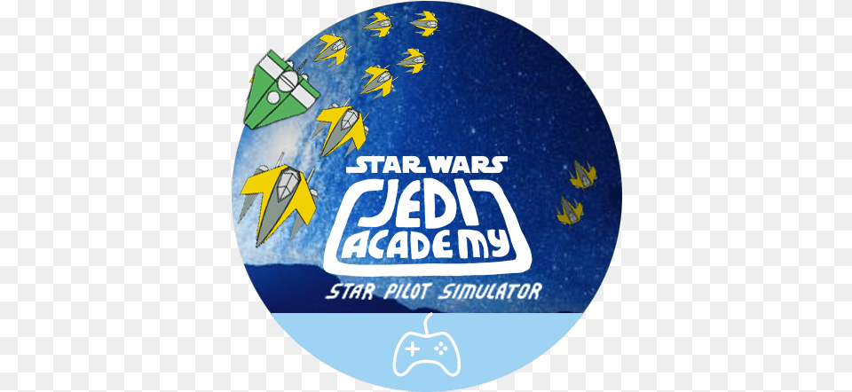 Star Wars Jedi Academy Scholastic Kids Sticker, Disk, Dvd Free Png