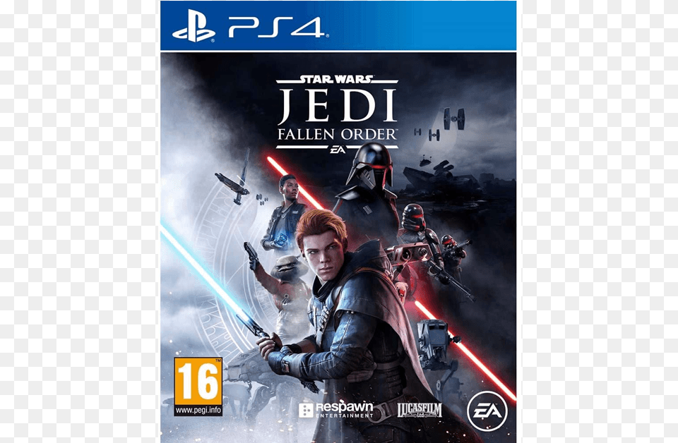 Star Wars Jedi Fallen Order, Advertisement, Poster, Adult, Person Png