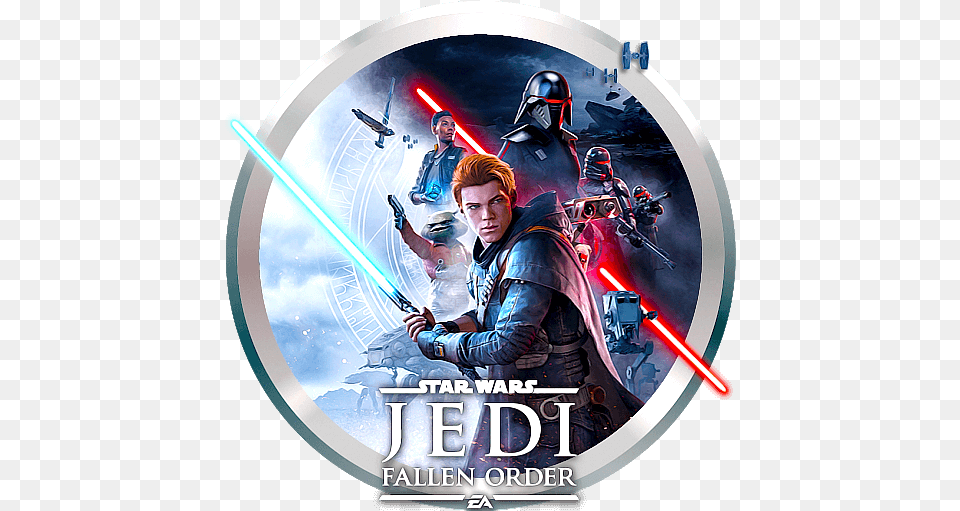 Star Wars Jedi Fallen Order Designbust Star Wars Jedi Fallen Order Icon, Adult, Male, Man, Person Free Png Download