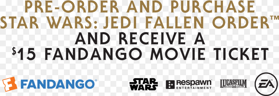 Star Wars Jedi Fallen Order Fandango Poster, Text Free Png Download