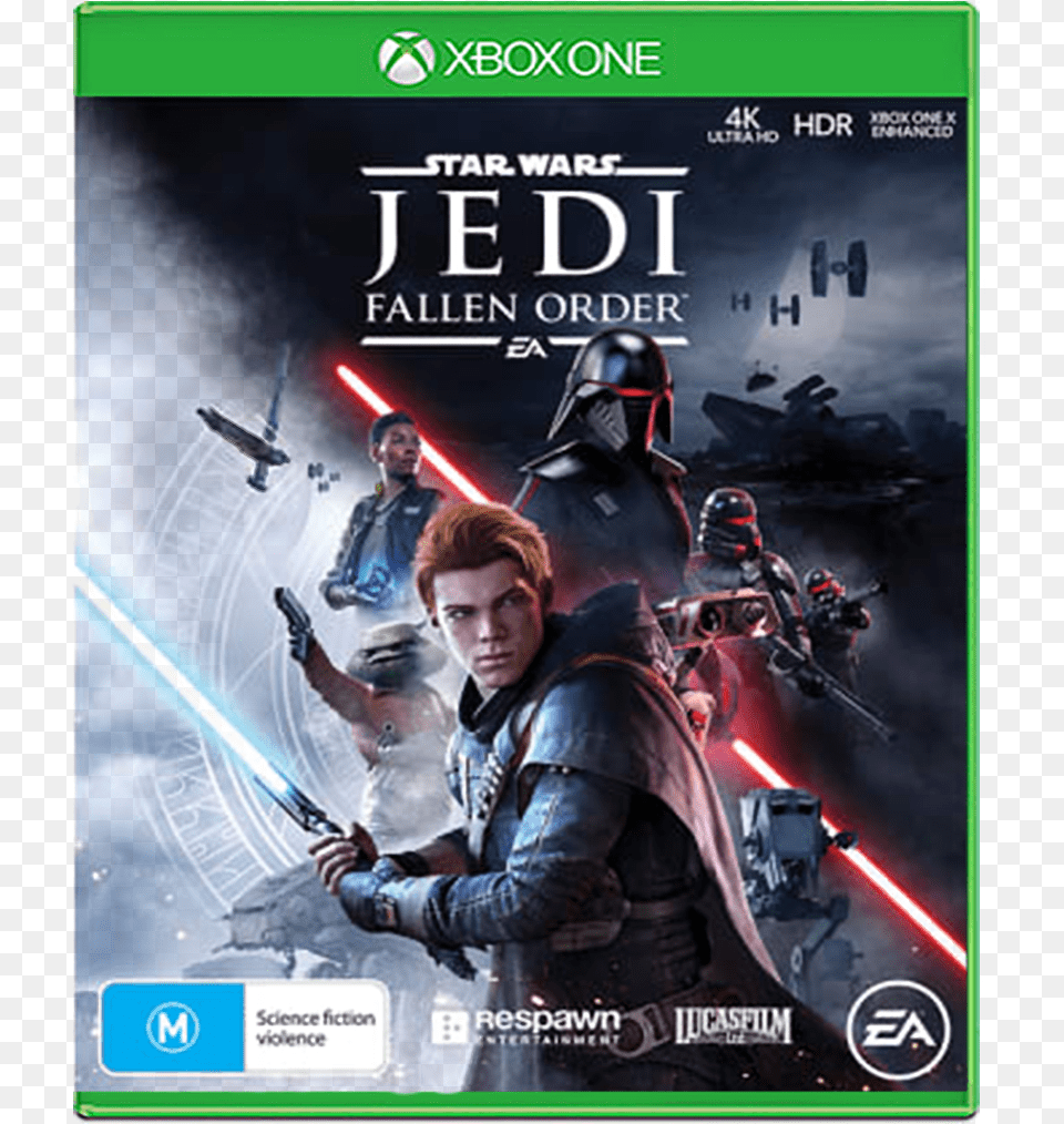 Star Wars Jedi Fallen Order Xbox One, Adult, Poster, Person, Man Free Transparent Png