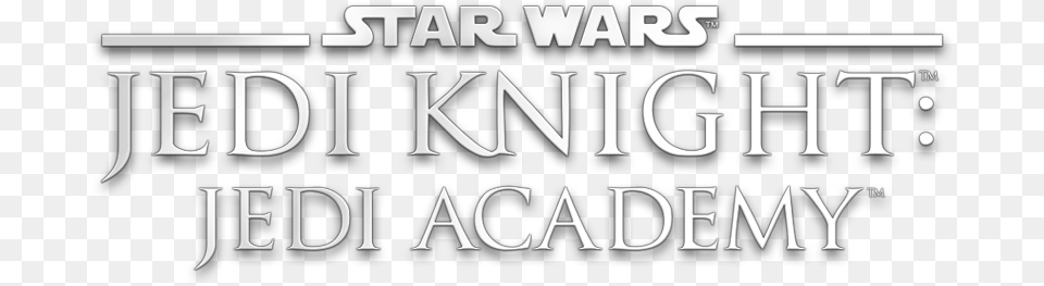 Star Wars Jedi Knight Jedi Academy Logo, Text Png Image