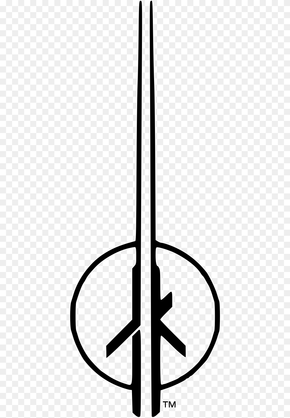 Star Wars Jedi Knight Logo, Bow, Weapon, Sword Png