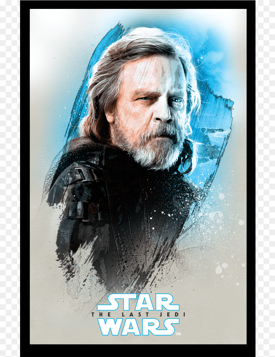 Star Wars Kaufland Luke Skywalker, Head, Advertisement, Beard, Poster Free Transparent Png