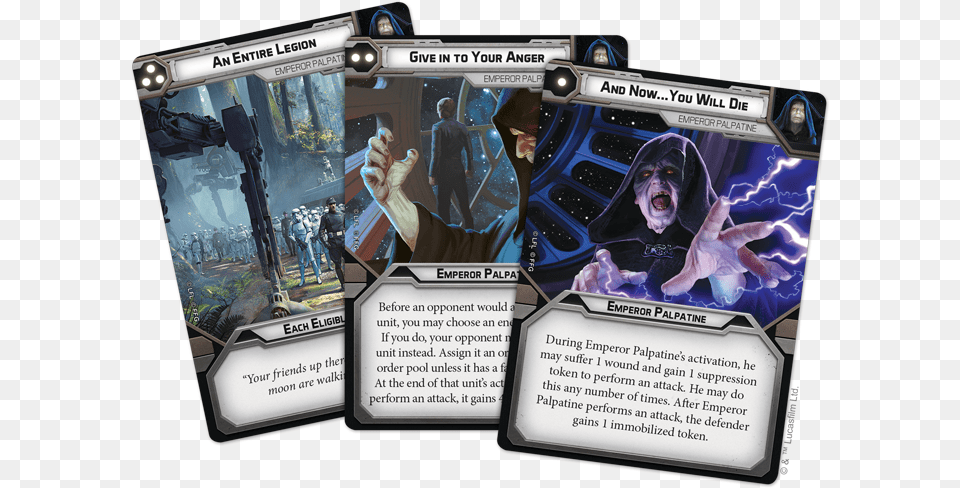 Star Wars Legion Emperor Palpatine Card, Person, Adult, Female, Woman Png