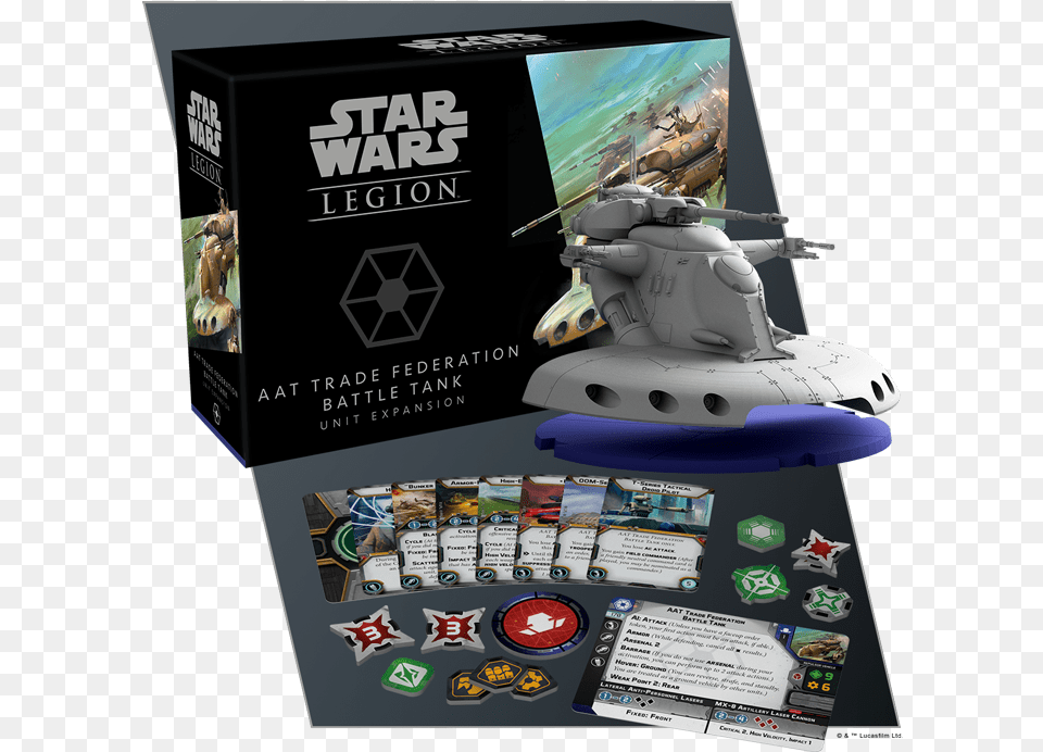 Star Wars Legion Expansions Announced Star Wars Legion Saber Tank, Advertisement, Poster, Aircraft, Helicopter Png