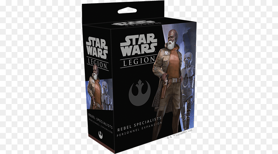 Star Wars Legion Rebel Specialists Personnel Expansion Star Wars, Coat, Clothing, Person, Man Png