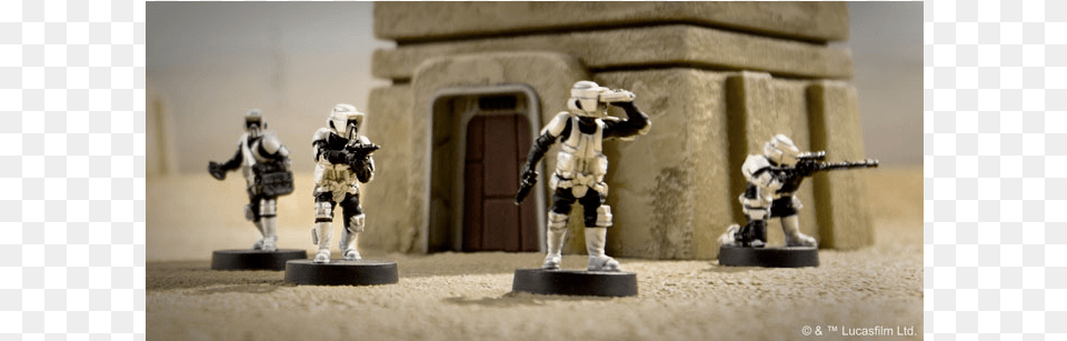 Star Wars Legion Scout Troopers Blasters, Figurine, Boy, Child, Male Png Image