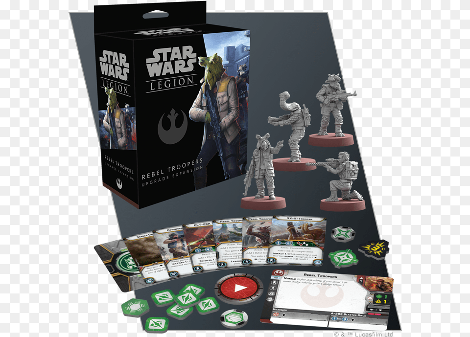 Star Wars Legion Stormtrooper Expansion, Adult, Male, Man, Person Free Transparent Png