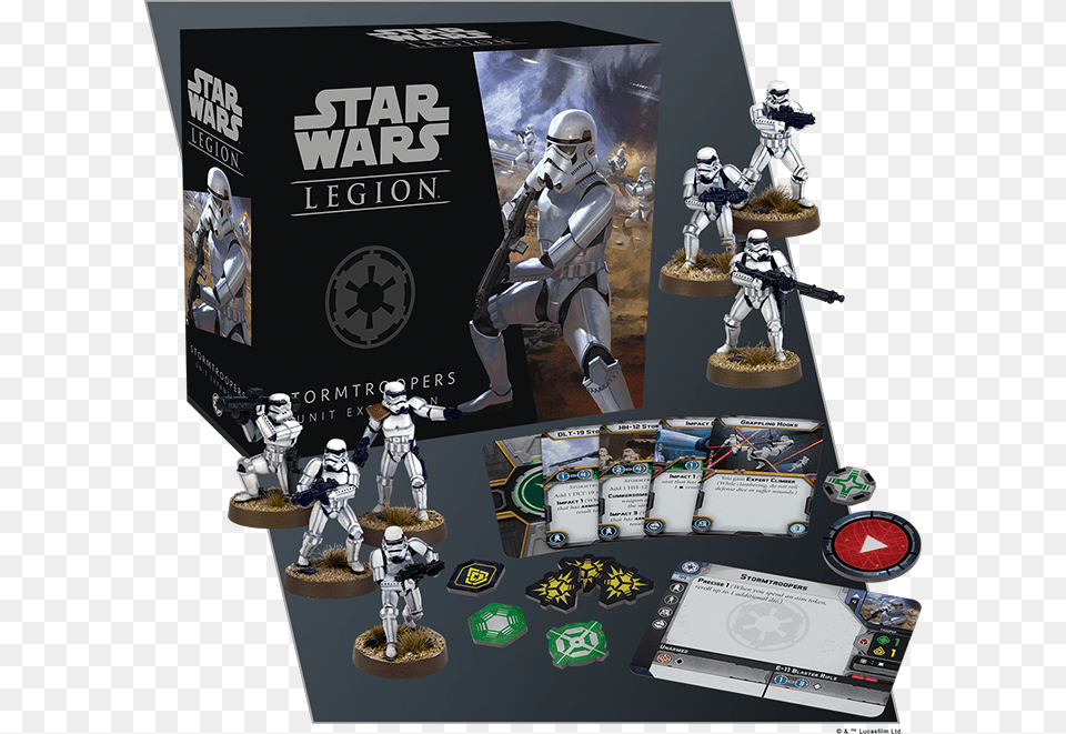 Star Wars Legion Stormtroopers Unit Expansion, Adult, Baby, Male, Man Png
