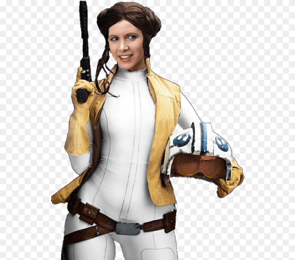 Star Wars Leia Image Cosplay Princesa Leia Star Wars, Woman, Person, Female, Costume Png