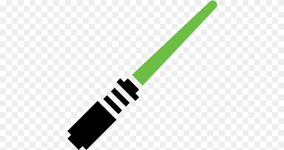 Star Wars Light Saber Star Wars Lightsaber Clipart, Green, Cutlery Free Png Download