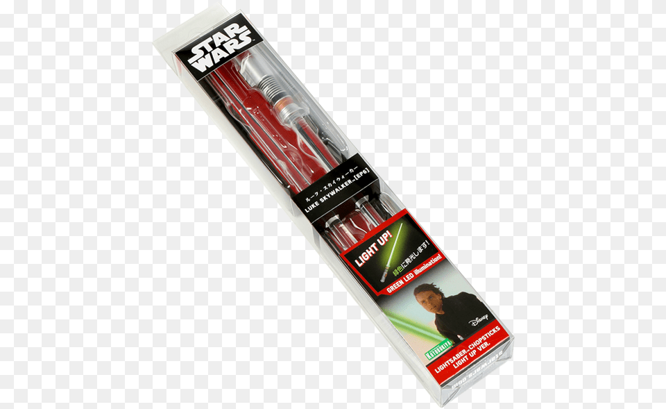 Star Wars Lightsaber Chopsticks Luke Skywalker Episode Vi Light Up Version Star Wars, Brush, Device, Tool, Boy Png Image
