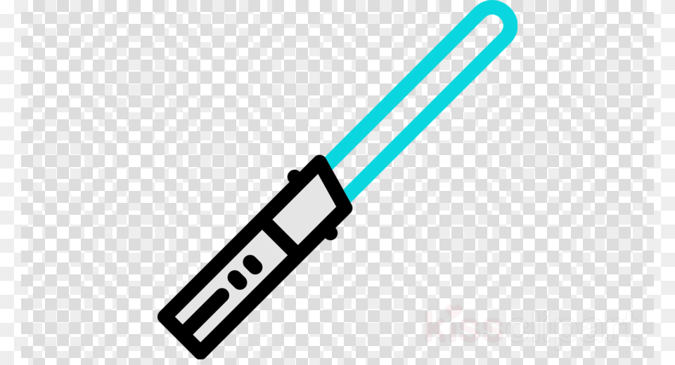 Star Wars Lightsaber Clipart Anakin Skywalker, Device, Brush, Qr Code, Tool Png