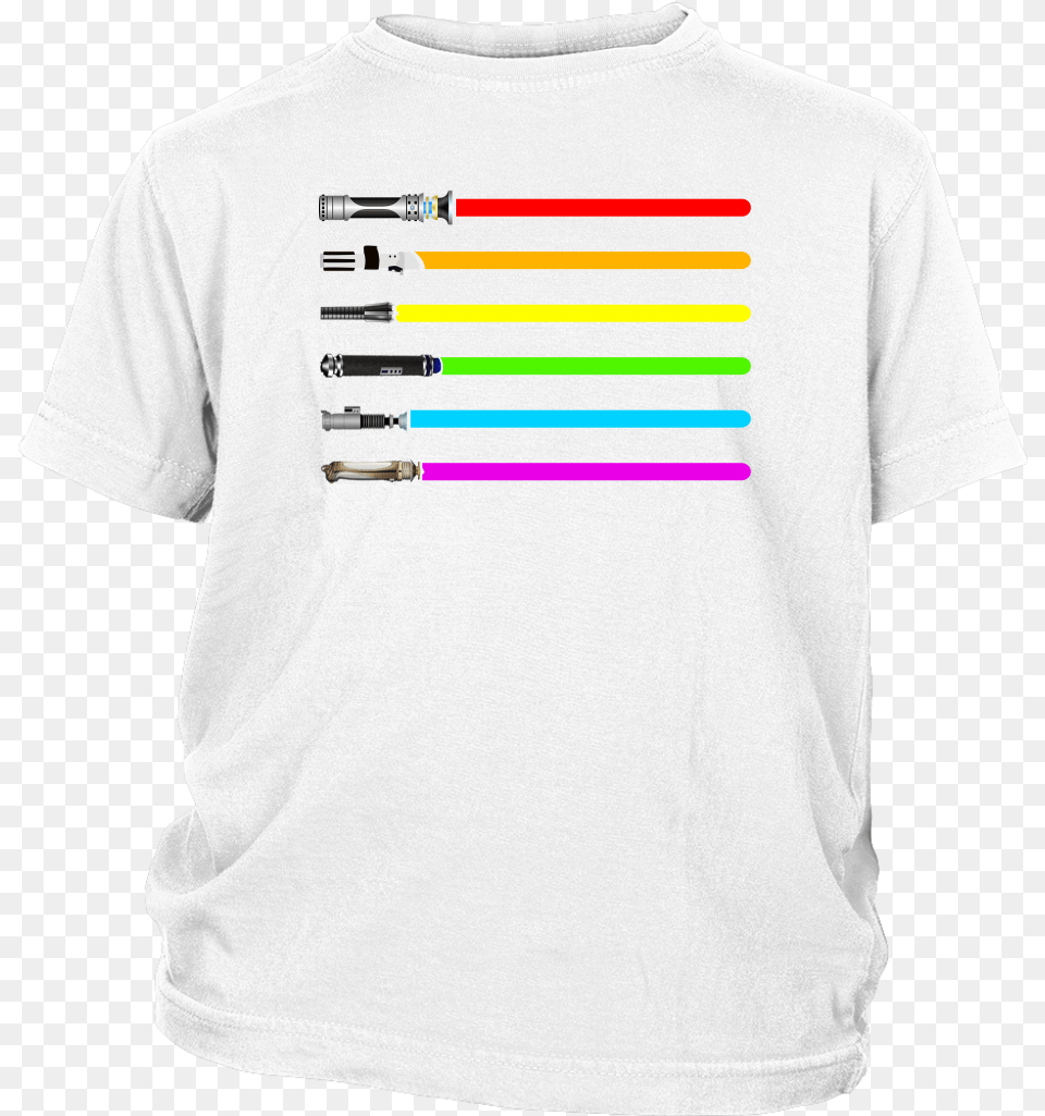 Star Wars Lightsaber Lgbt Shirts T Shirt District Youth Steal Your Face, Clothing, T-shirt Png