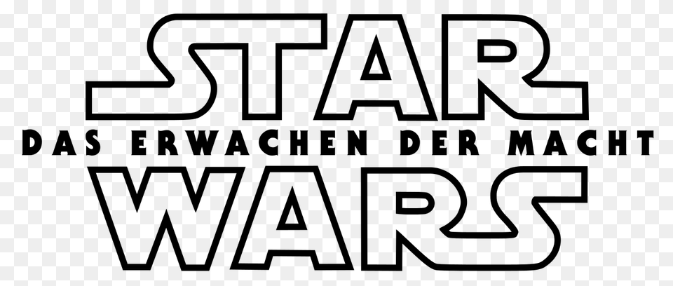 Star Wars Logo, Gray Png