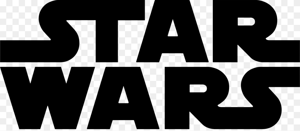 Star Wars Logo, Gray Free Transparent Png