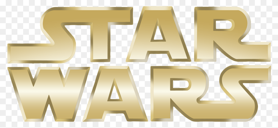 Star Wars Logo, Gold, Text Png