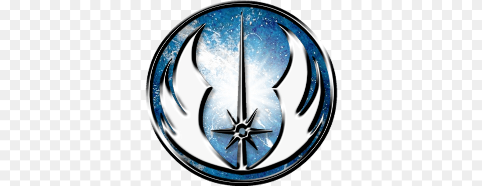 Star Wars Logo Jedi 7 Image Roblox Jedi Order, Emblem, Symbol, Chandelier, Lamp Png