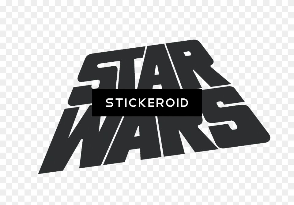 Star Wars Logo Logos Star Wars Movie Poster, Sticker, Advertisement, Text, Blackboard Png Image