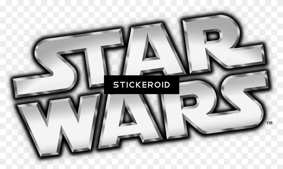Star Wars Logo Background Graphic Design, Text Free Transparent Png