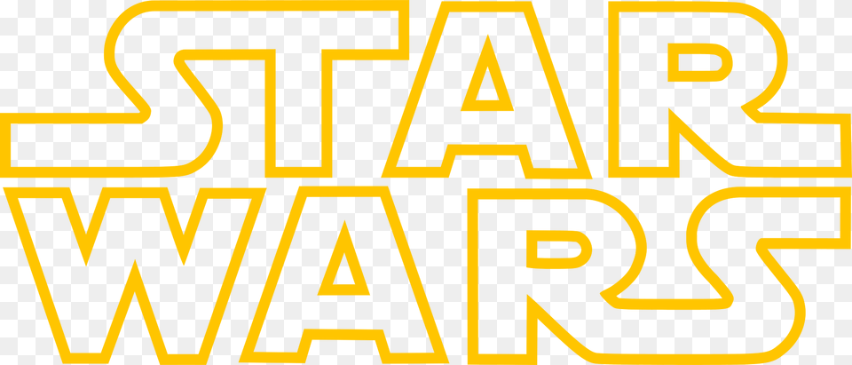 Star Wars Logo Yellow, Scoreboard, Text Free Png
