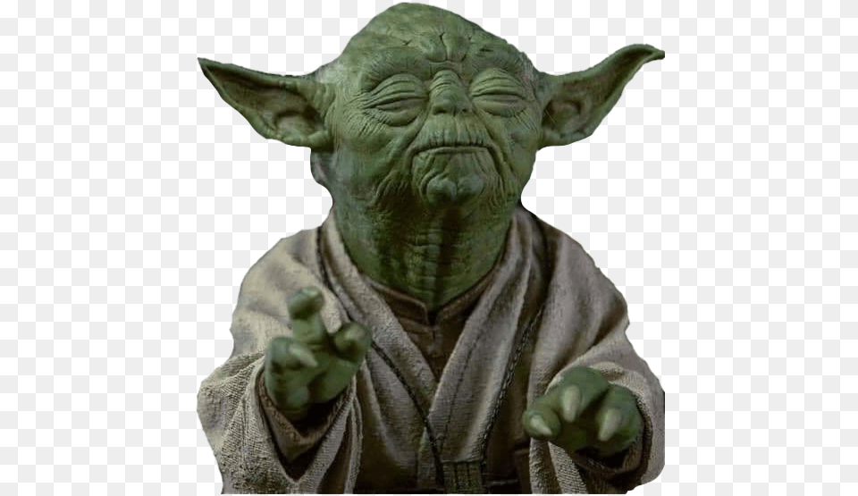 Star Wars Master Yoda Clipart Me Trying To Stay Sleepy Meme, Accessories, Ornament, Art, Person Png Image