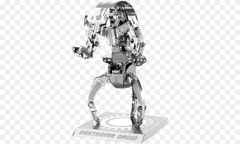 Star Wars Metal Earth Destroyer Droid, Robot, Adult, Male, Man Free Png