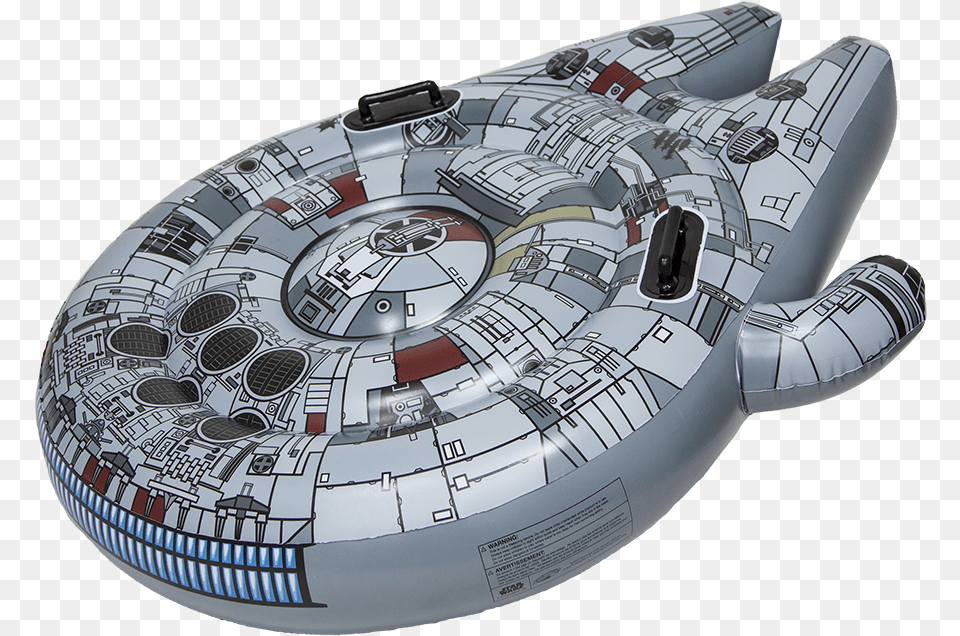 Star Wars Millennium Falcon Pool Float, Cad Diagram, Diagram, Aircraft, Spaceship Png Image