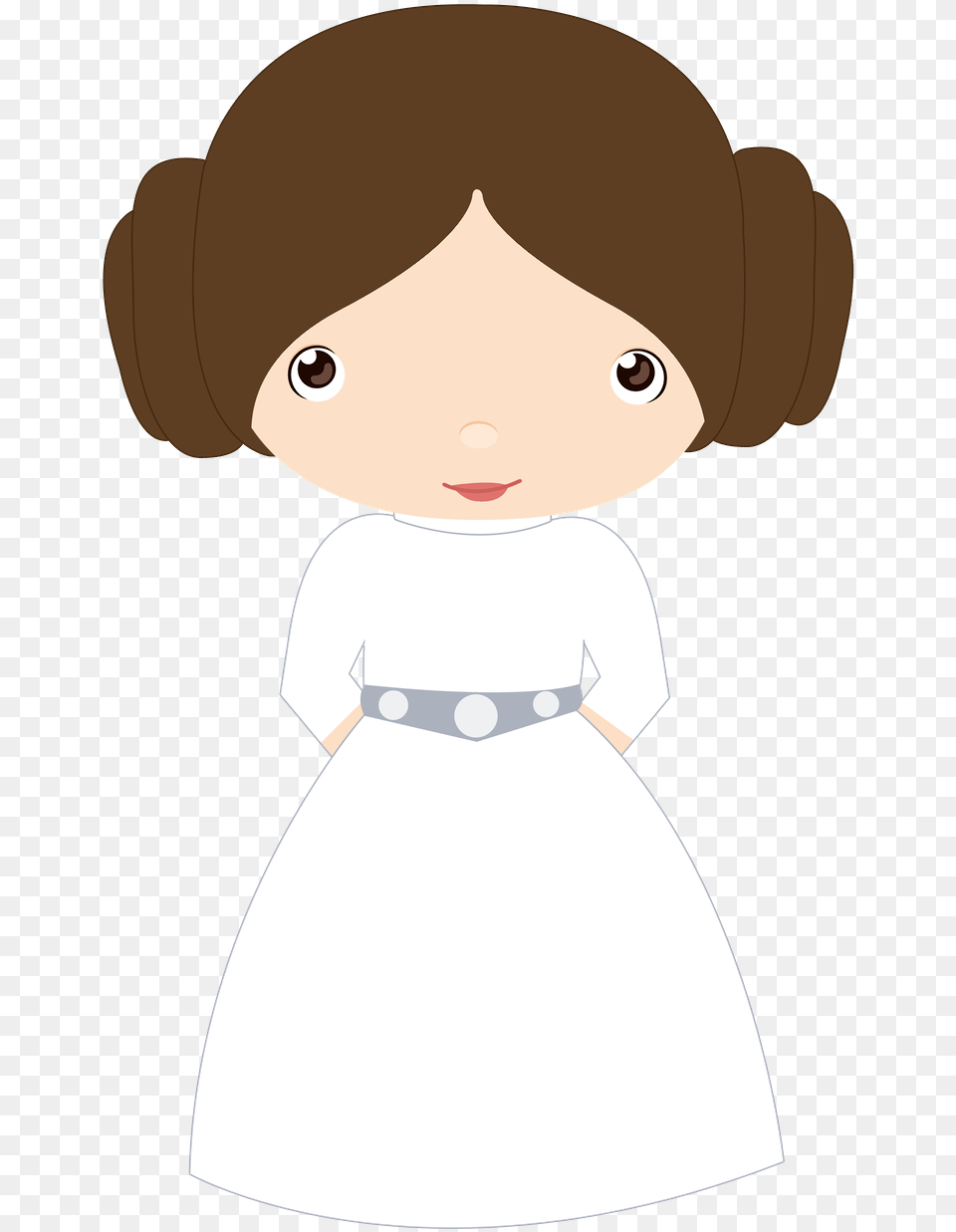 Star Wars Minus Parties Princess Leia Clipart, Doll, Toy, Baby, Person Png