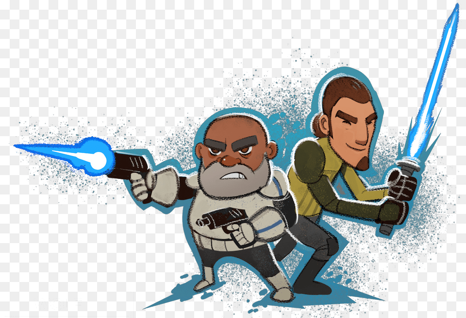 Star Wars Moving Star Wars Rebels Kanan And Rex, Baby, Person, People, Head Png Image