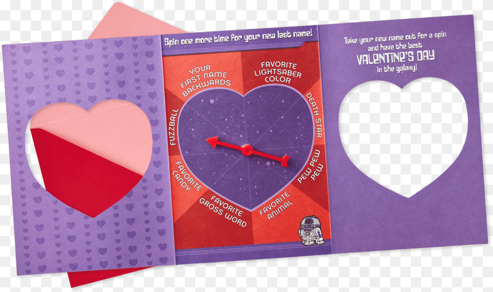 Star Wars Name Generator Valentineu0027s Day Card With Heart Heart, Envelope, Greeting Card, Mail, Advertisement Free Png Download