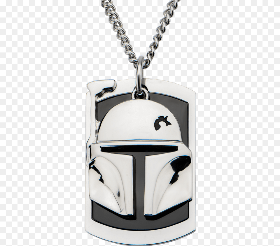 Star Wars Necklace Dog Tag Boba Fett, Accessories, Jewelry, Pendant Png