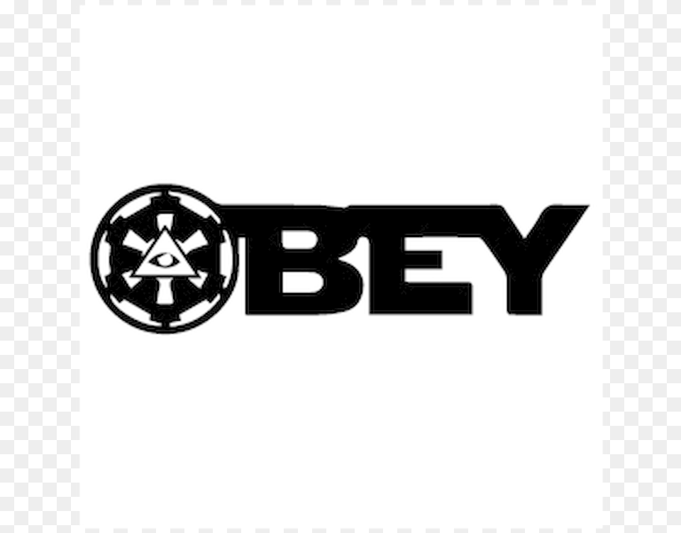 Star Wars Obey Vinyl Decal Stickersize Option Will Graphics, Logo Png Image