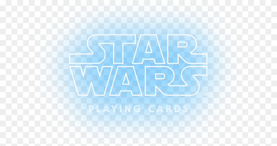 Star Wars Playing Cards Star Wars Logo Blue Text Free Transparent Png