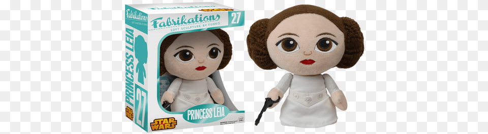 Star Wars Princess Leia Fabrikations Plush Figure, Doll, Toy, Baby, Person Png