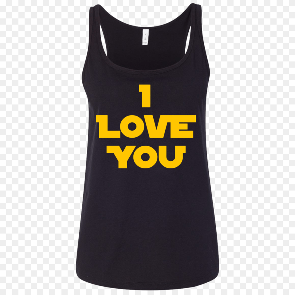 Star Wars Princess Leia I Love You Graphic Menwomen Tank Teeever, Clothing, Tank Top, Vest Free Png Download