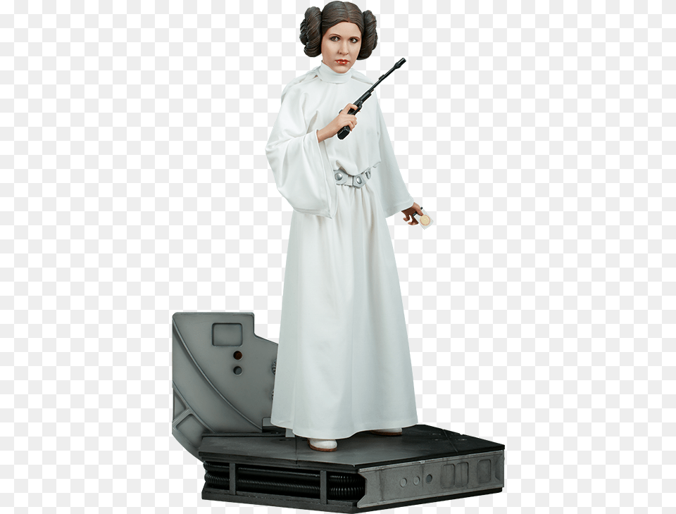 Star Wars Princess Leia Premium Format Figure By Sidesho Princess Leia, Adult, Sleeve, Person, Long Sleeve Png