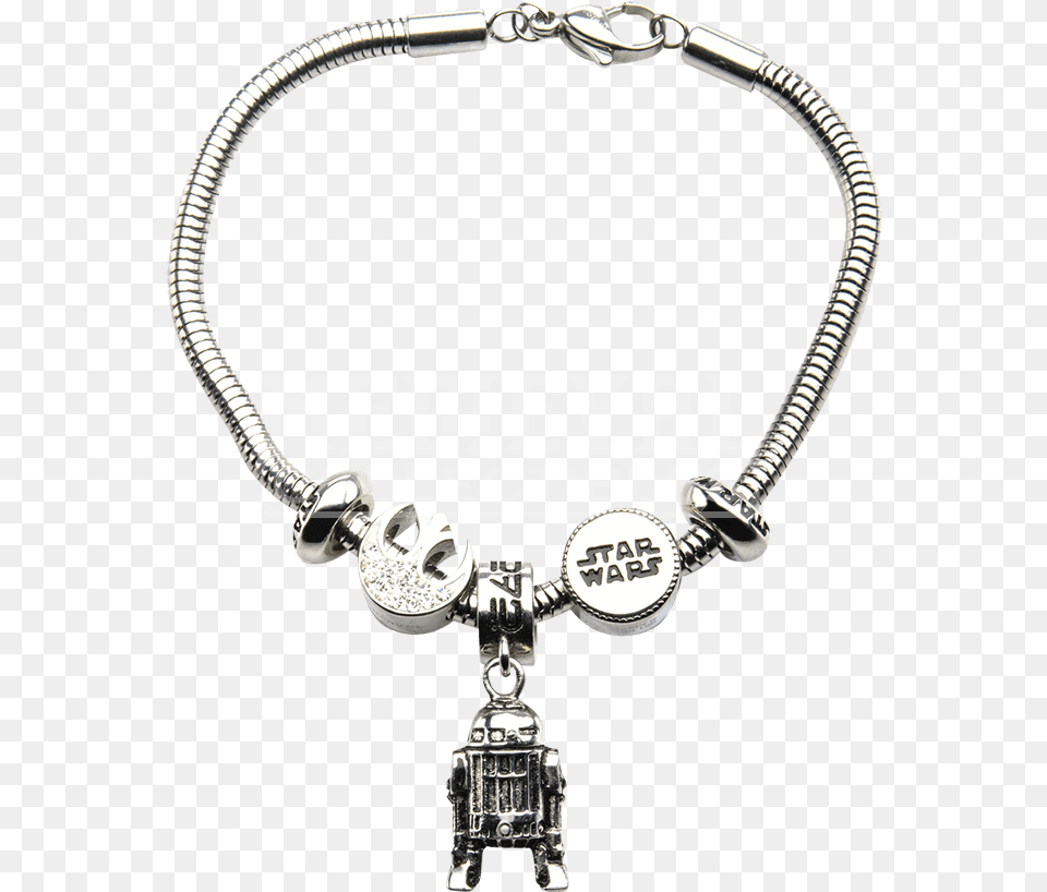 Star Wars R2d2 Rebel Alliance Logo Charm Bracelet Necklace, Accessories, Jewelry Free Transparent Png