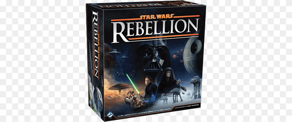 Star Wars Rebellion Luke Dark Side, Book, Publication, Adult, Person Free Png Download