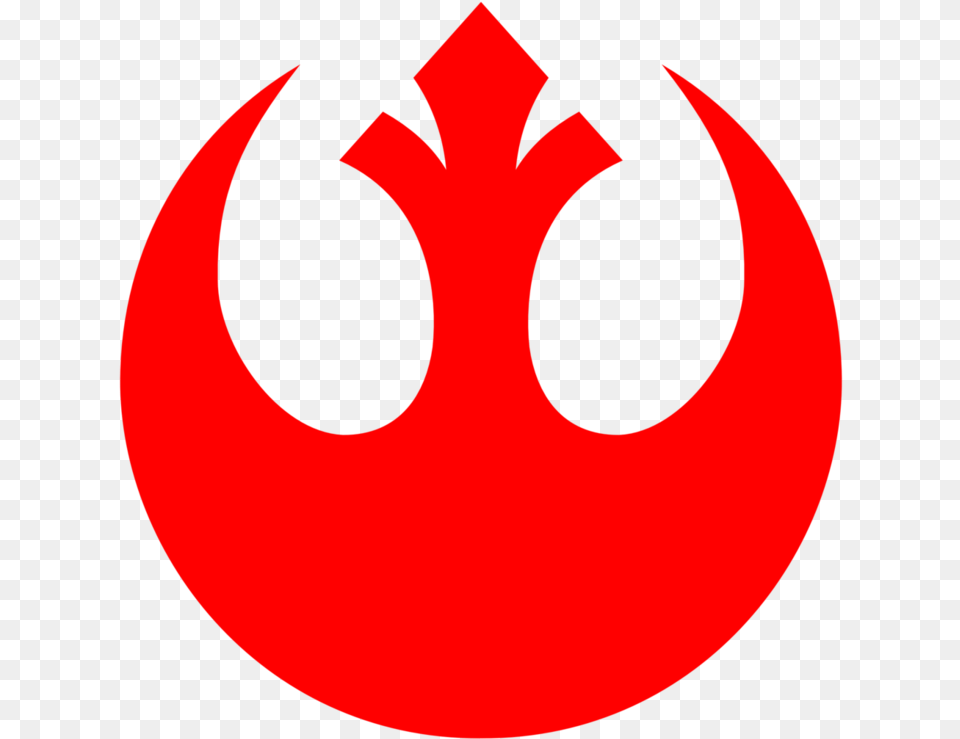 Star Wars Rebellion Star Wars Rebel Symbol Red, Logo Free Png Download
