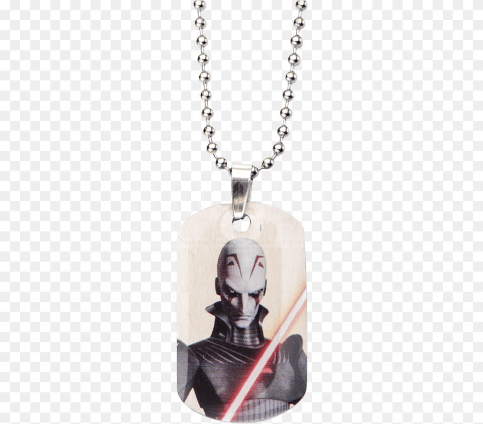 Star Wars Rebels Inquisitor Kids Dog Tag Necklace Necklace, Accessories, Jewelry, Pendant, Man Free Transparent Png