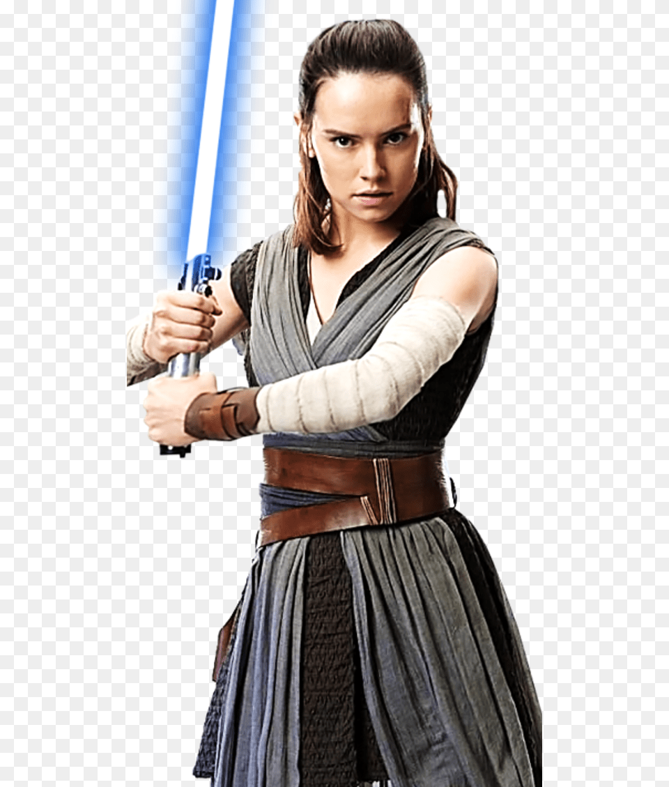 Star Wars Rey Graphic Library Rey Last Jedi Costume, Sword, Weapon, Adult, Female Png