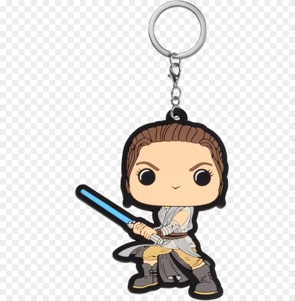 Star Wars Rey Keychain, People, Person, Face, Head Free Transparent Png