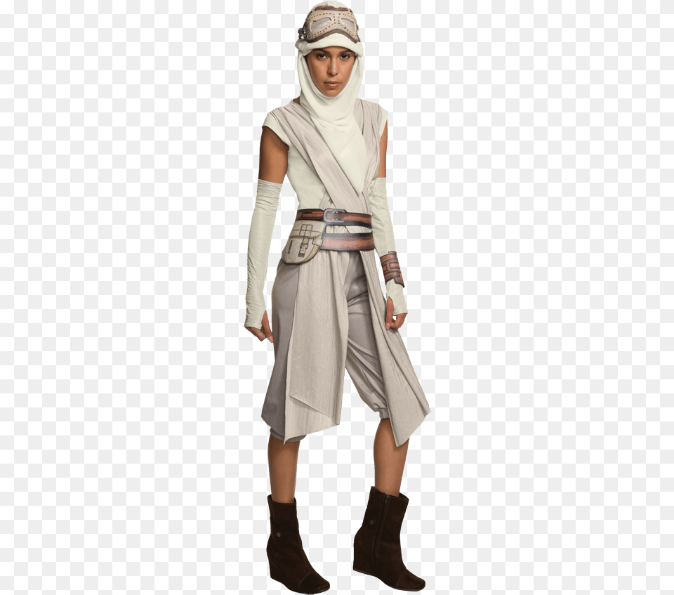 Star Wars Rey Mask, Person, Clothing, Costume, Woman Free Transparent Png