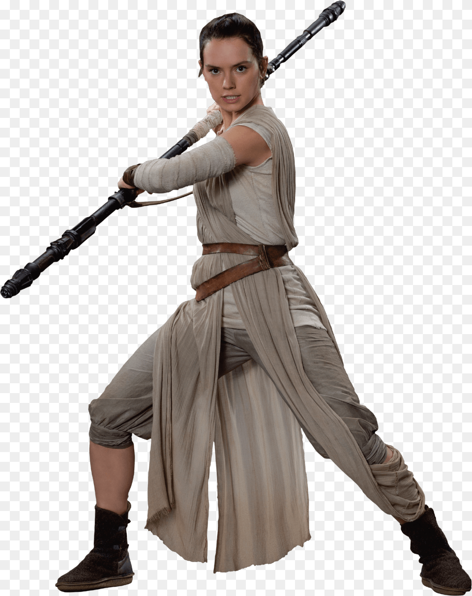 Star Wars Rey Skywalker Star Wars Characters, Sword, Weapon, Adult, Female Png