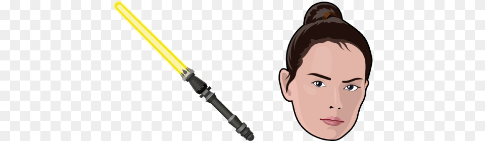 Star Wars Rey Skywalker Yellow For Adult, Face, Head, Person, Baby Free Png Download
